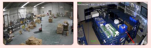 火情探测设备应用场景,生产车间与仓库